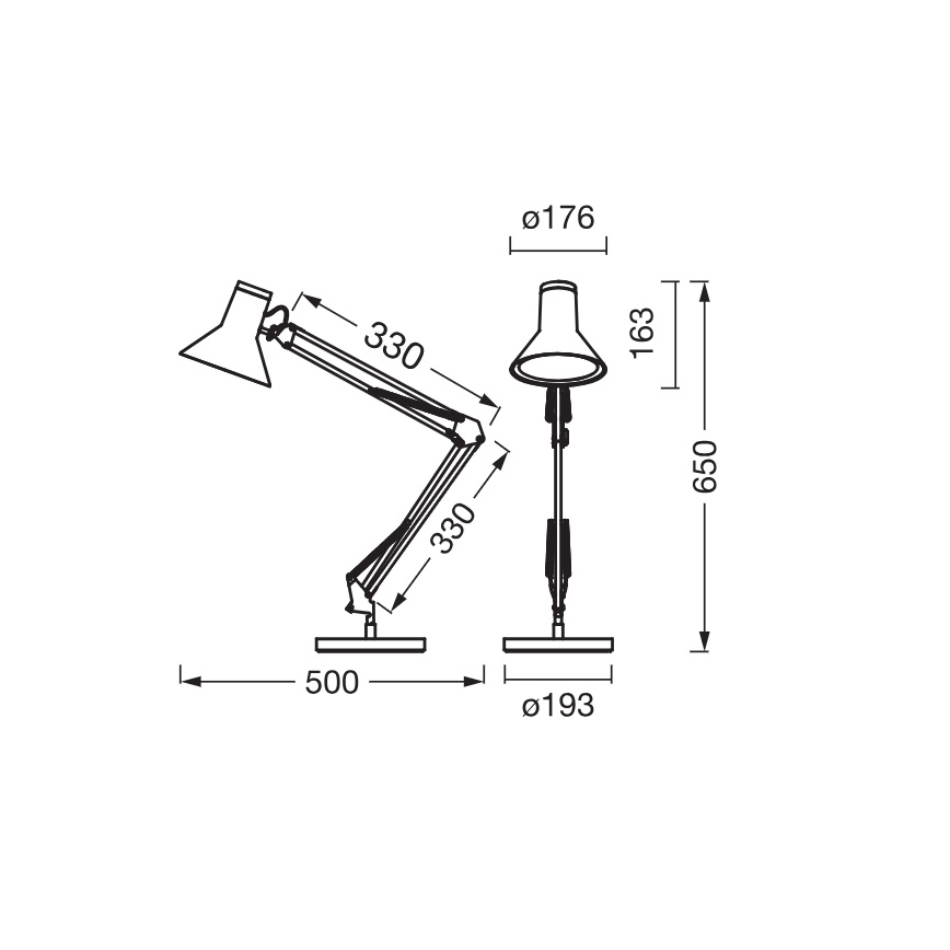 Osram - LED dimmelhető asztali lámpa OFFICE LINE LED/9W/230V 3000K fekete
