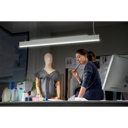 Osram - dimmelhető LED kábeles függőlámpa OFFICE LINE LED/42W/230V 4000K 112,6 cm fehér