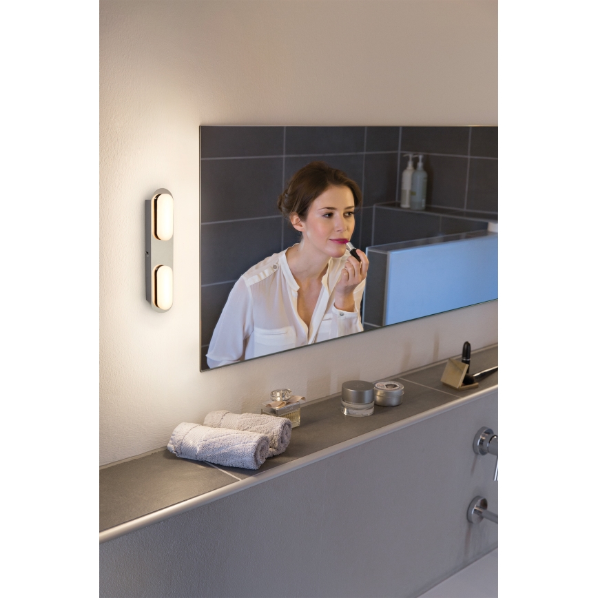 Osram - LED dimmelhető fürdőszobai fali világítótest SMART+ DUPLO LED/15W/230V 3000-6500K IP44 Wi-Fi