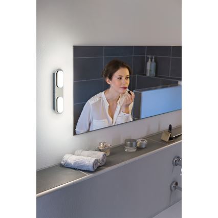 Osram - LED dimmelhető fürdőszobai fali világítótest SMART+ DUPLO LED/15W/230V 3000-6500K IP44 Wi-Fi