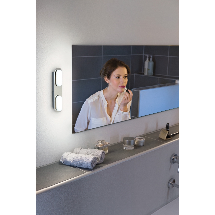 Osram - LED dimmelhető fürdőszobai fali világítótest SMART+ DUPLO LED/15W/230V 3000-6500K IP44 Wi-Fi