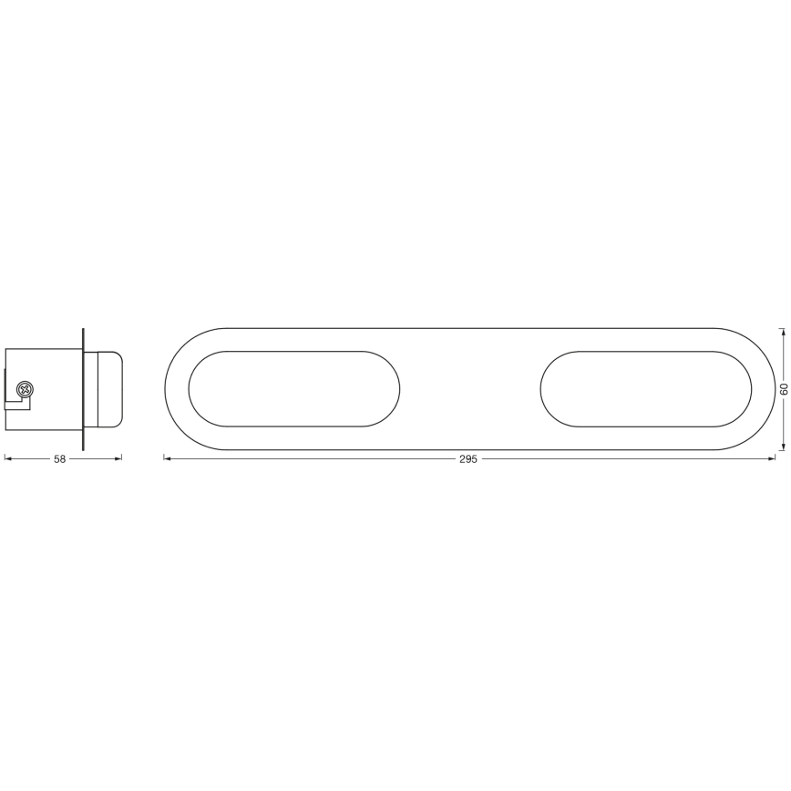 Osram - LED dimmelhető fürdőszobai fali világítótest SMART+ DUPLO LED/15W/230V 3000-6500K IP44 Wi-Fi