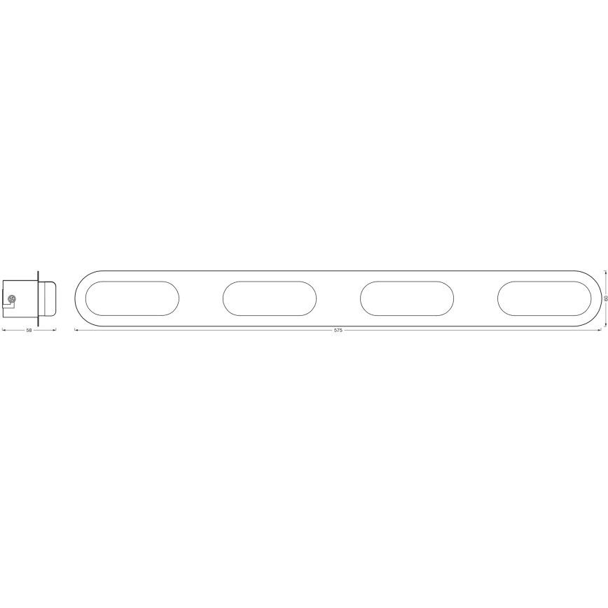 Osram - Dimmelhető LED fürdőszobai fali lámpa SMART+ DUPLO LED/24W/230V 3000-6500K IP44 Wi-Fi