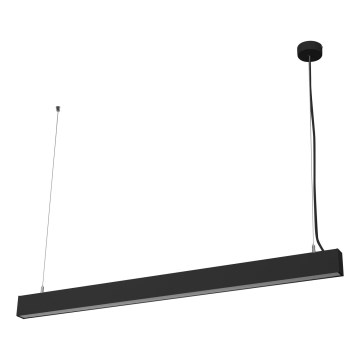 Osram - LED dimmelhető kábeles csillár OFFICE LINE LED/42W/230V 4000K 112,6 cm fekete
