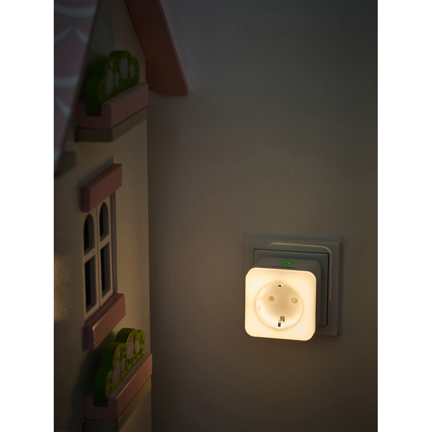 Osram - LED dimmelhető dugalj világítással SCHUKO SMART+ NIGHTLIGHT 3680W/230V Wi-Fi
