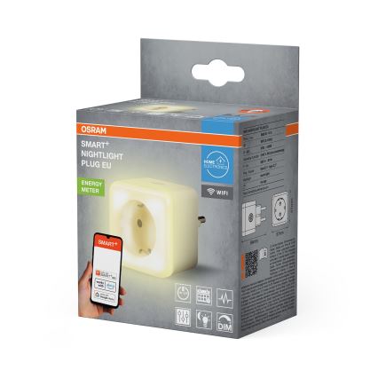 Osram - LED dimmelhető dugalj világítással SCHUKO SMART+ NIGHTLIGHT 3680W/230V Wi-Fi