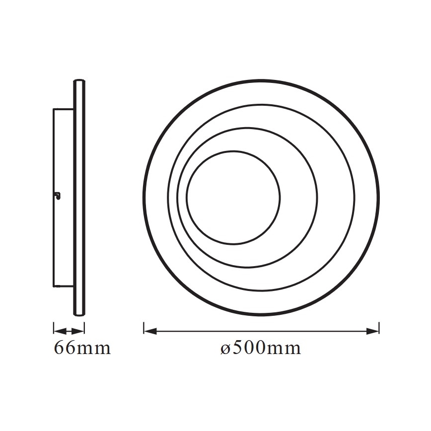 Osram - LED Dimmelhető mennyezeti lámpatest SMART+ SPIRAL LED/40W/230V 3000K-6500K Wi-Fi