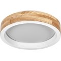 Osram - LED Dimmelhető mennyezeti lámpa MARIANO LED/16W/230V átm. 31 cm tölgy/fehér