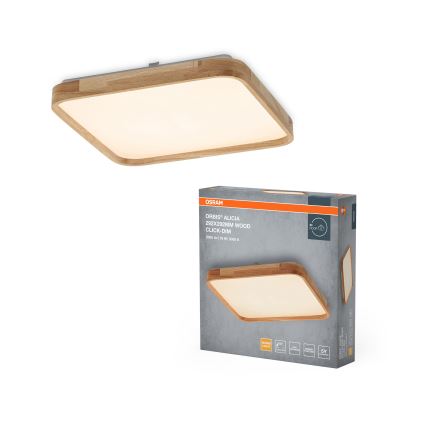 Osram - LED fényerőszabályozható mennyezeti lámpatest ORBIS ALICIA LED/16W/230V 29,2x29,2 cm bézs