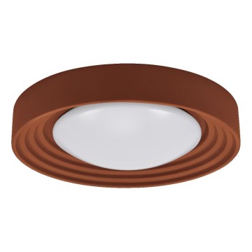 Osram - LED dimmelhető mennyezeti lámpa ORBIS CONCRETE LED/24,5W/230V átm. 50 cm barna/beton