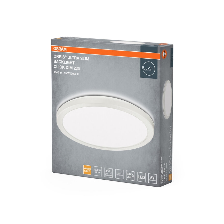 Osram - LED dimmelhető mennyezeti lámpa ORBIS LED/15W/230V fehér
