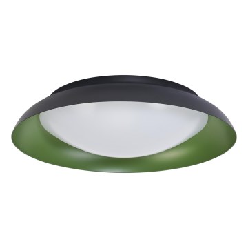 Osram - LED dimmelhető mennyezeti lámpa ORBIS PLATE LED/35W/230V átm. 43 cm zöld/fekete