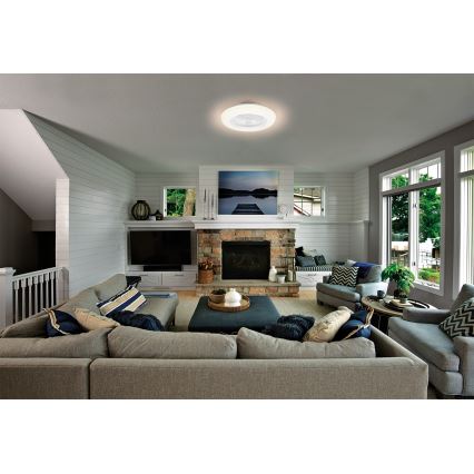Osram - Dimmelhető LED mennyezeti lámpatest ventilátorral SMART+ LED/75W/230V 3000-6500K Wi-Fi + távirányító