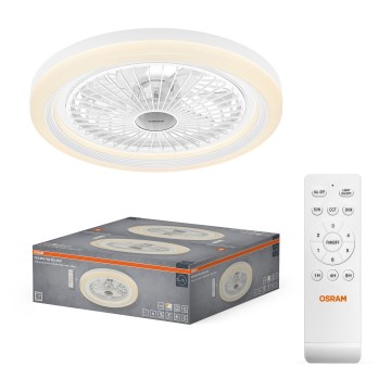 Osram - LED dimmelhető mennyezeti lámpa ventilátorral SOLANO LED/26W/230V 3000/4000/6500K + távirányító