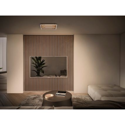 Osram - Dimmelhető LED mennyezeti lámpatest ORBIS ACOUSTIC LED/30W/230V 51x31 cm fenyő