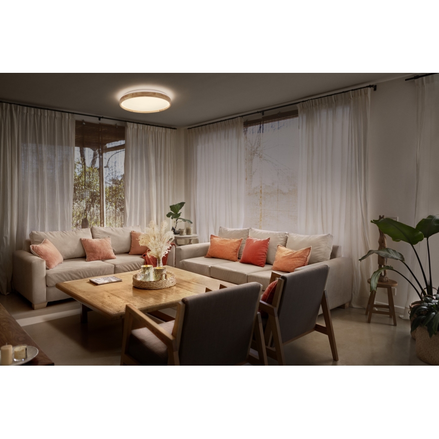 Osram - LED dimmelhető mennyezeti lámpa ORBIS ALISON LED/16W/230V átm. 29,5 cm bézs
