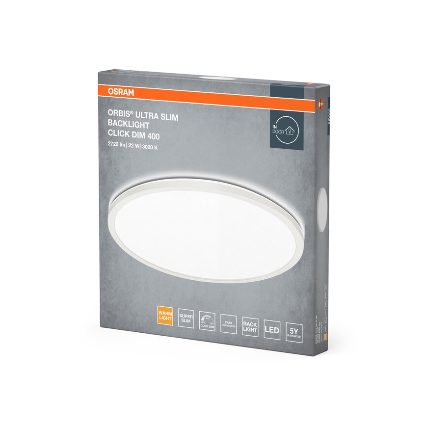 Osram - LED dimmelhető mennyezeti lámpatest ORBIS LED/22W/230V fehér