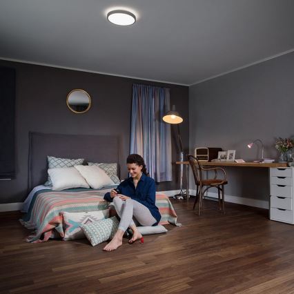 Osram - LED fényerőszabályozható mennyezeti lámpa ORBIS LED/25W/230V 2700-6500 átmérő 41 cm + távirányítóval