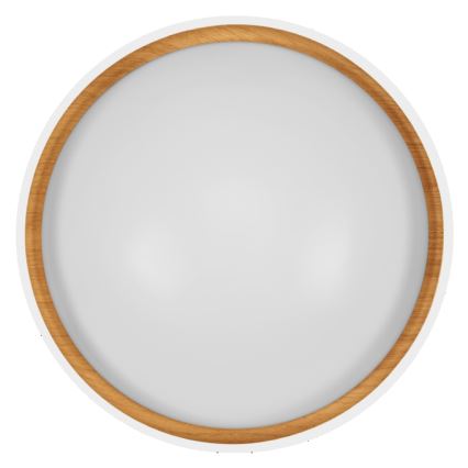Osram - ORBIS LIVIA LED dimmelhető mennyezeti lámpatest 24W/230V, Ø 43 cm, fehér/barna