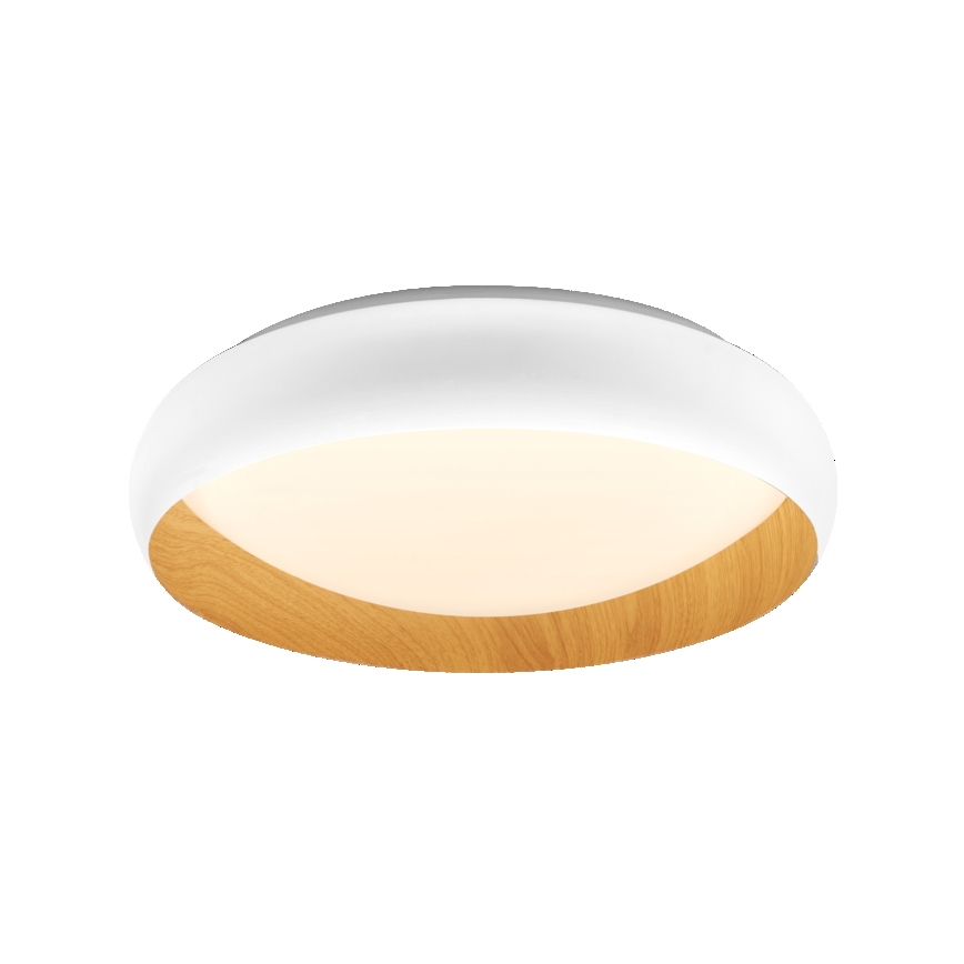 Osram - ORBIS LIVIA LED dimmelhető mennyezeti lámpatest 24W/230V, Ø 43 cm, fehér/barna