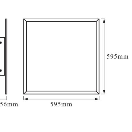 Osram - SMART+ PLANON dimmelhető LED mennyezeti lámpatest LED/36W/230V 60x60 cm 3000-6500K Wi-Fi