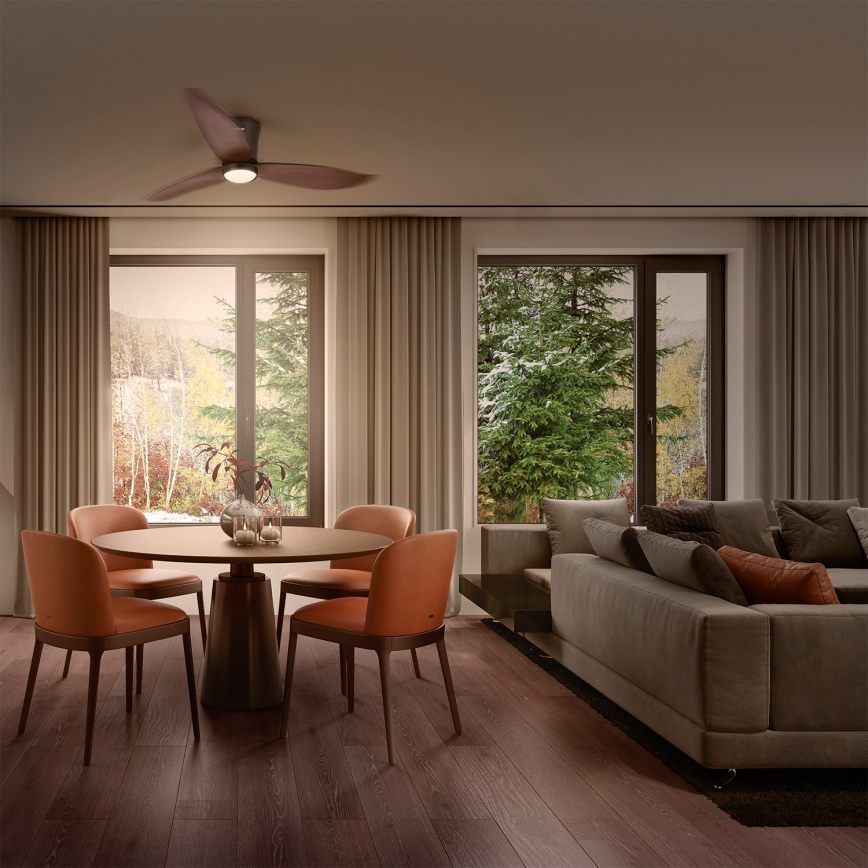 Osram - Dimmelhető LED mennyezeti ventilátor FOHN LED/18W/230V 3000/4000/6500K + távirányító