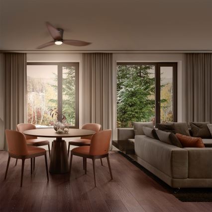 Osram - Dimmelhető LED mennyezeti ventilátor FOHN LED/18W/230V 3000/4000/6500K + távirányító