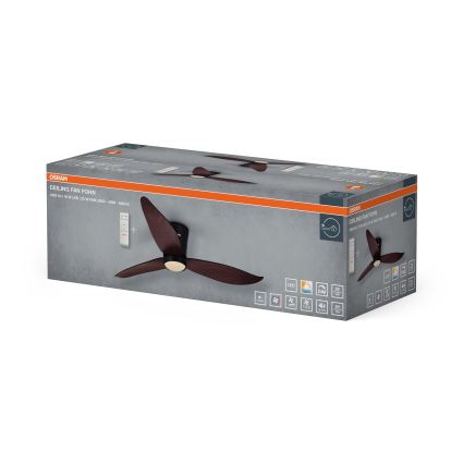 Osram - Dimmelhető LED mennyezeti ventilátor FOHN LED/18W/230V 3000/4000/6500K + távirányító