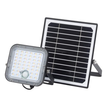 Osram - LED dimmelhető napelemes reflektor érzékelővel ENDURA LED/10W/4,2V 4000K IP65 fekete + távirányító