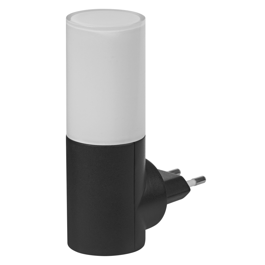 Osram - LED éjszakai lámpa alkonyérzékelővel LUNETTA LED/0,2W/230V fekete