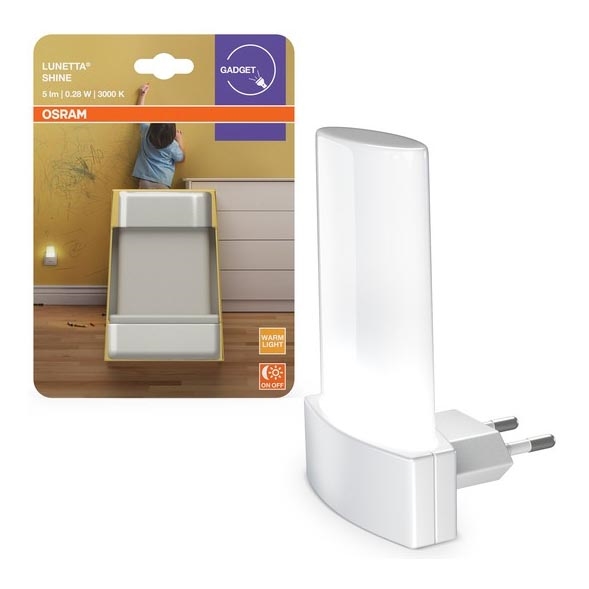 Osram - LED éjszakai lámpa érzékelővel LUNETTA LED/0,28W/230V 3000K