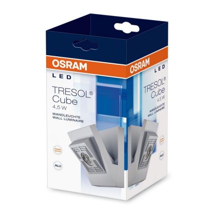 Osram - LED Fali lámpa TRESOL LED/4,5W/230V szürke