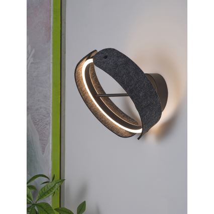 Osram - LED fali lámpatest DECOR CURVE LED/20W/230V szürke