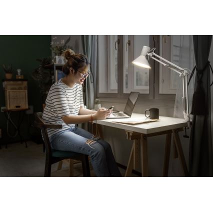 Osram - LED fényerőszabályozható csíptetős asztali lámpa OFFICE LINE LED/9W/230V 3000K fehér