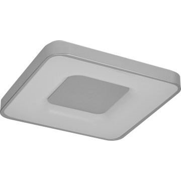 Osram - LED fényerőszabályozható mennyezeti lámpatest ORBIS PIANA LED/36W/230V 48,5x48,5 cm ezüstszínű