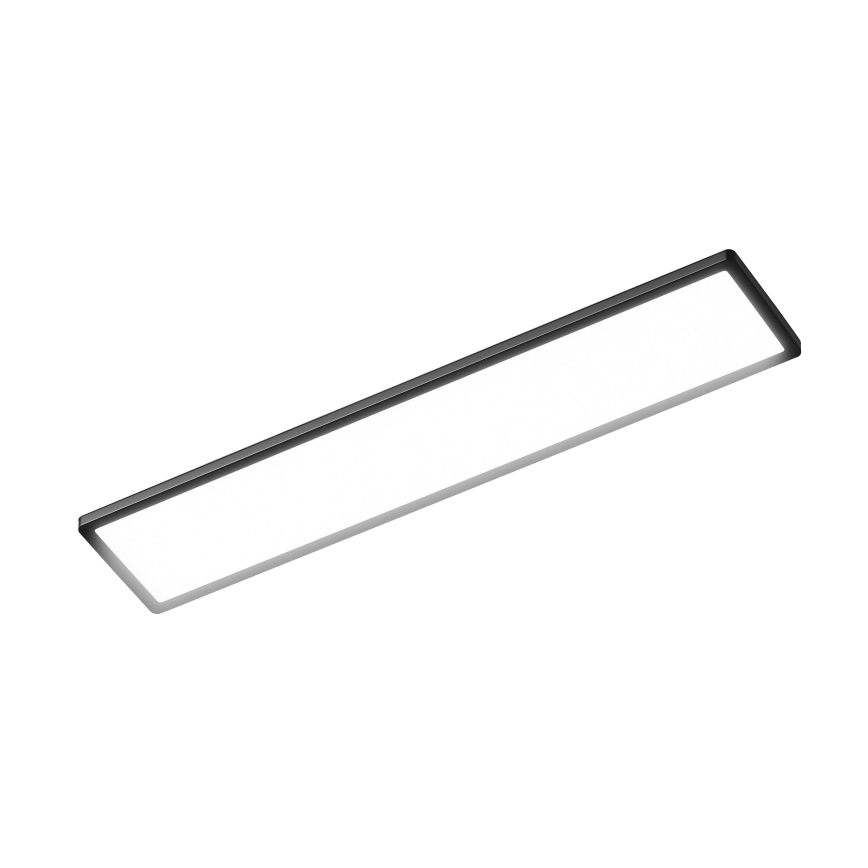 Osram - LED fényerőszabályozható fürdőszobai mennyezeti lámpatest PLANON EASYFIX LED/30W/230V 2600-6000K 20x98 cm IP54 fekete + távirányító