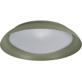 Osram - LED fényerőszabályozható mennyezeti lámpatest PLATE LED/35W/230V, átmérő 43 cm, zöld