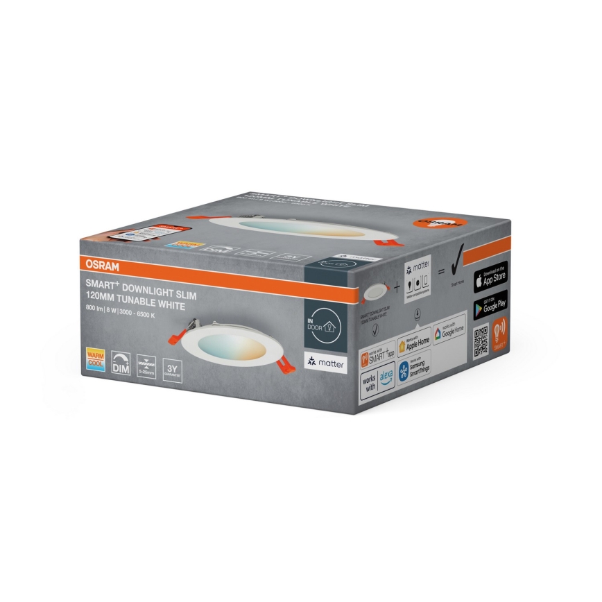 Osram - LED dimmelhető beépíthető lámpatest SMART+ DOWNLIGHT LED/8W/230V 3000-6500K Wi-Fi