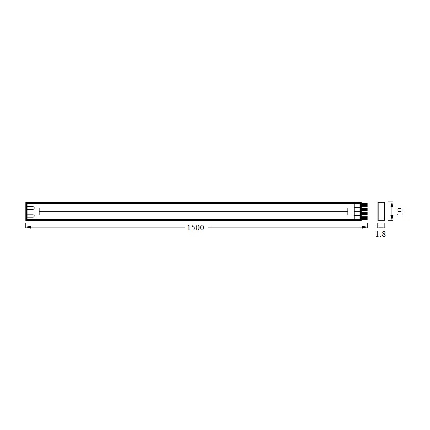 Osram - LED dimmelhető szalag FLEX COB 1,5m LED/13W/230V 2700-6500K + távirányító