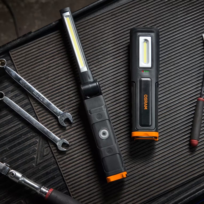 Osram - LED fényerőszabályozható újratölthető lámpa LEDINSPECT WIRE-FREE SLIM 600 LED/5W/3,7V IP54