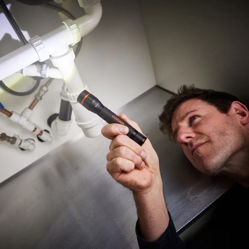 Osram - Fényerőszabályozható LED zseblámpa LEDINSPECT TORCH 350 ESSENTIAL LED/4W/2xAAA IP44