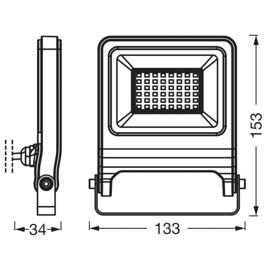 Osram - LED fényvető ENDURA LED/30W/230V 3000K IP65