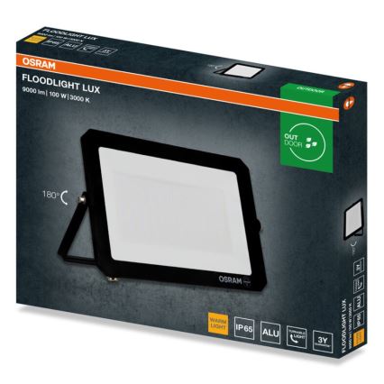 Osram - LED fényvető FLOODLIGHT LED/100W/230V 3000K IP65