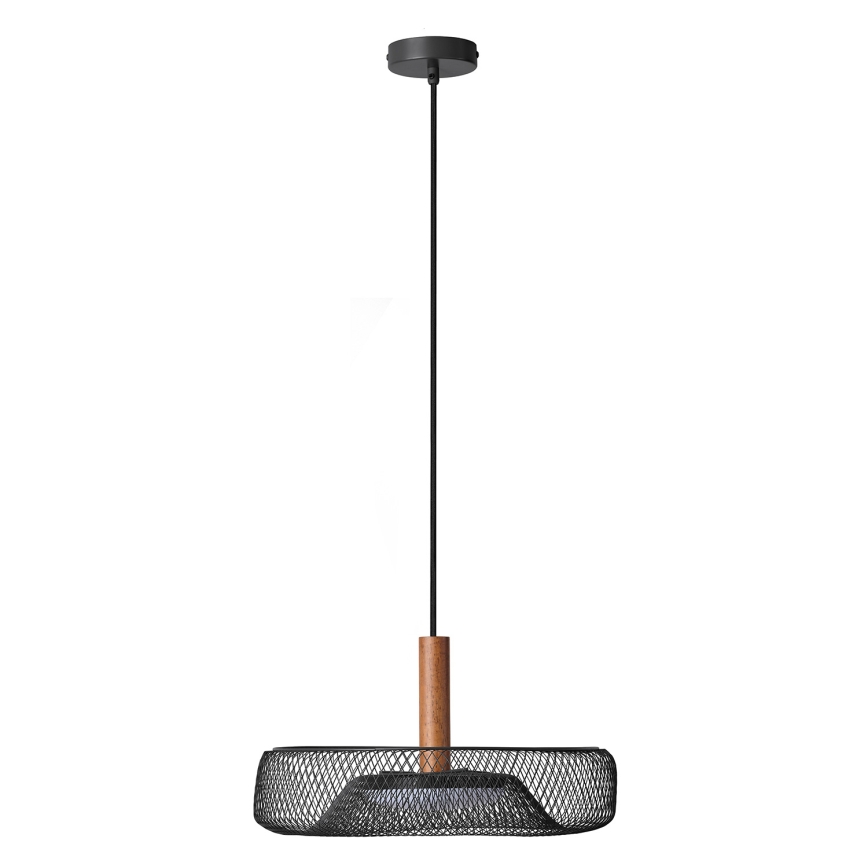 Osram - LED függeszték kábelen DECOR MESH LED/18,5W/230V átmérő 40 cm fekete/kaucsukfa