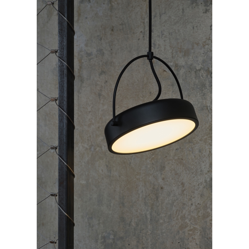 Osram - LED függeszték kábelen DECOR PUCK LED/12W/230V CRI 90 fekete