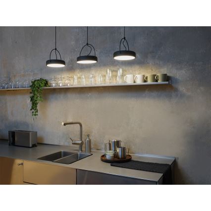 Osram - LED függeszték kábellel DECOR PUCK 3xLED/12W/230V CRI 90 fekete