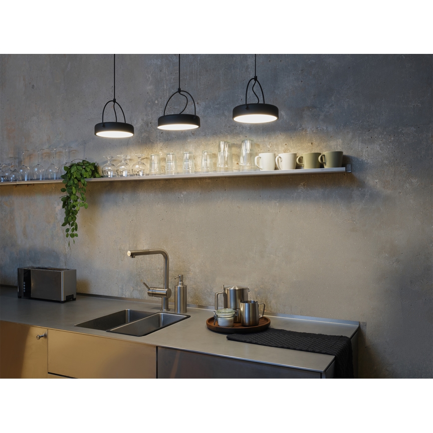 Osram - LED függeszték kábellel DECOR PUCK 3xLED/12W/230V CRI 90 fekete