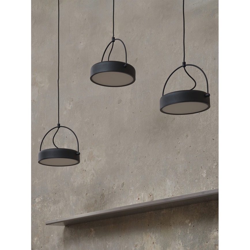 Osram - LED függeszték kábellel DECOR PUCK 3xLED/12W/230V CRI 90 fekete