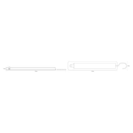 Osram - LED függesztett irányjelző lámpatest mozgásérzékelővel MOBILE LED/2,35W/5V 1000 mAh fehér