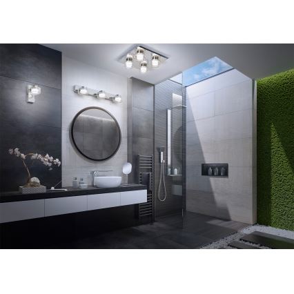 Osram - LED fürdőszobai falilámpa ORBIS FLAME 3xLED/5,5W/230V 3000/4000K IP44 fényes króm